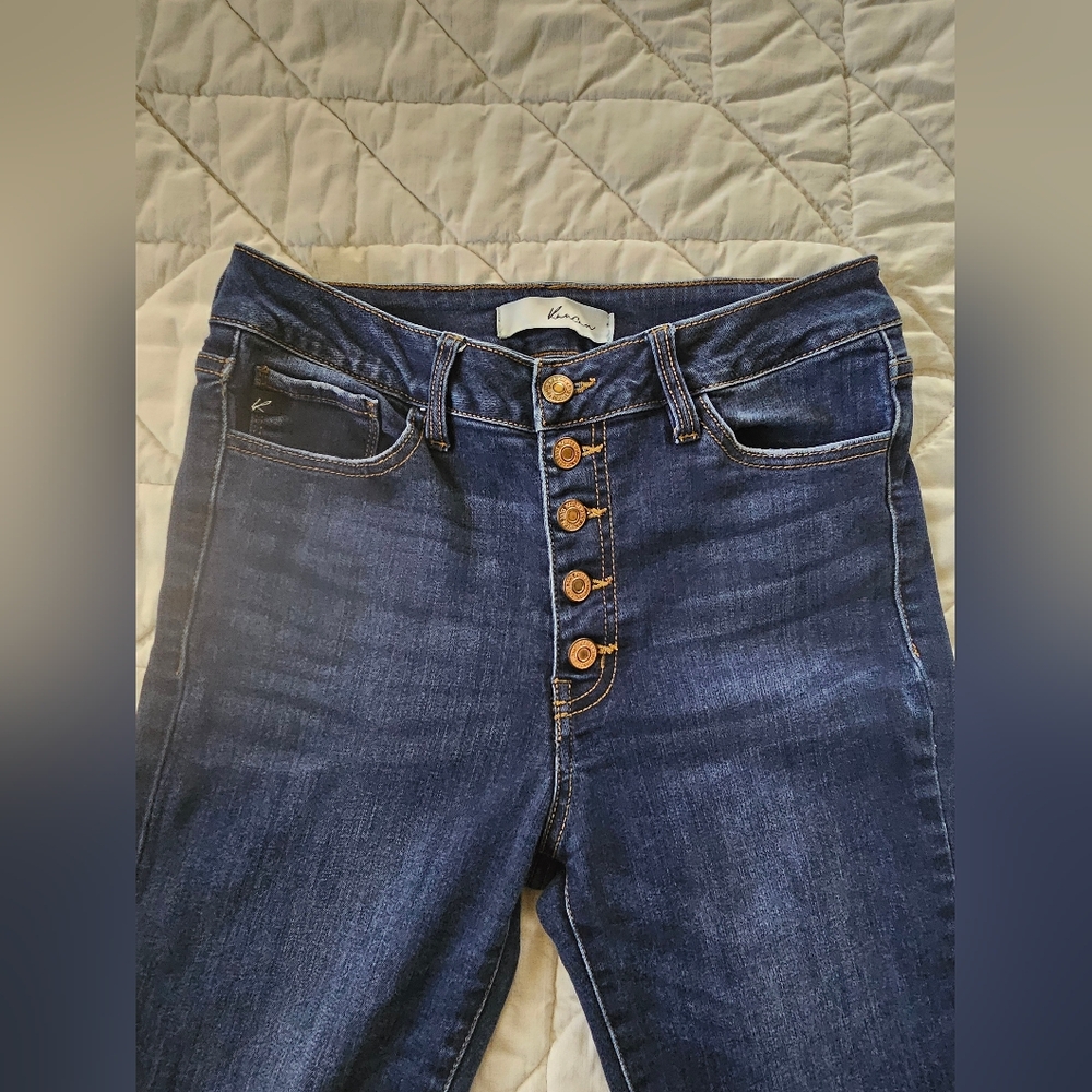 KanCan 5 Button Fly- High Rise Skinny- Size 9/28 - Picture 3 of 8